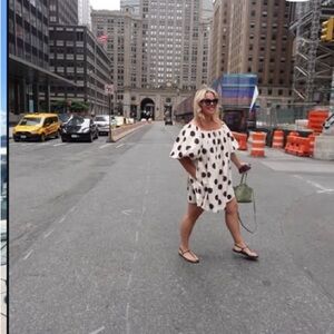 Mare mare Polka Dot Off-Shoulder Dress